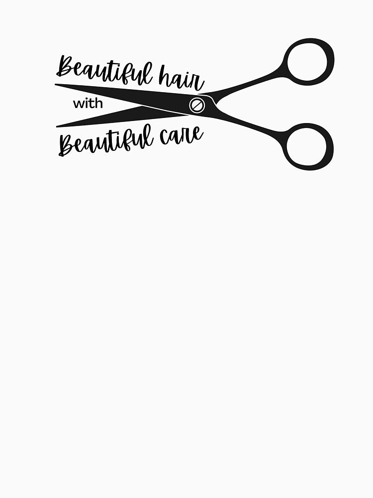 Beautiful Hair, Hairdresser gift, Hair Stylists Scissors by JKDESIGNS61219