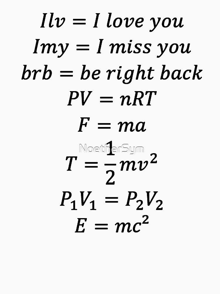 physics abbreviations by NoetherSym