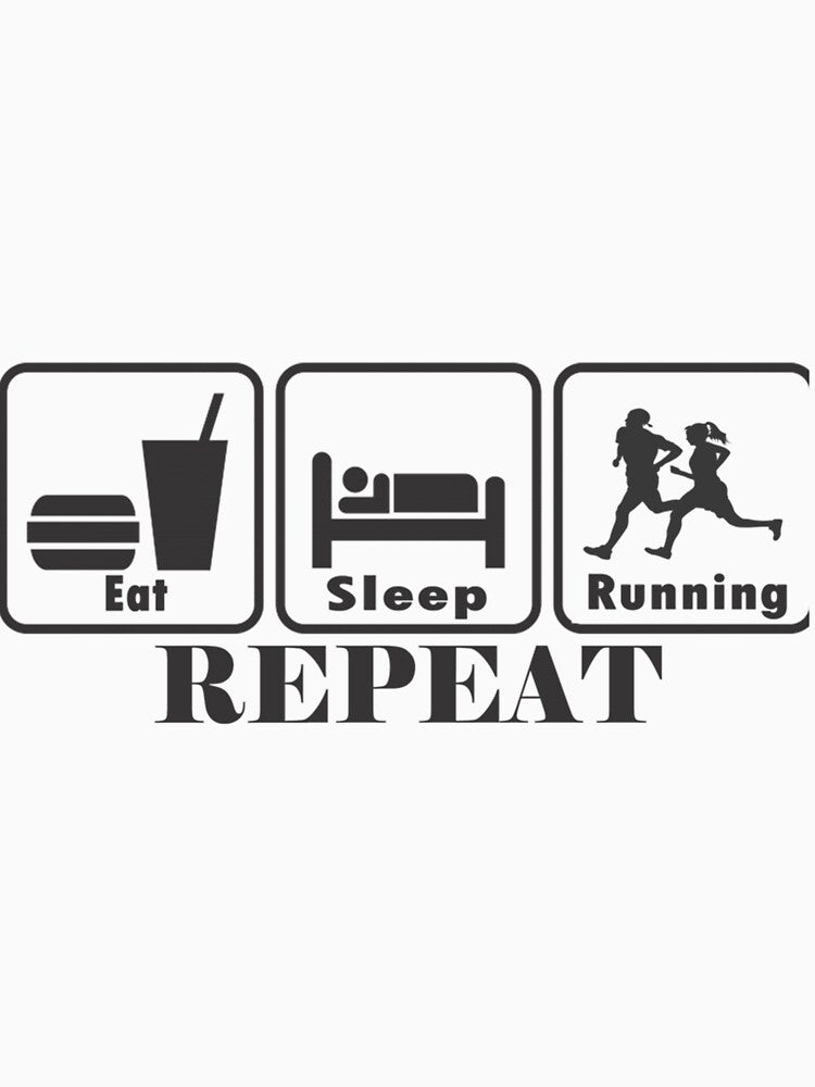 EAT SLEEP RUNNING REPEA| Perfect Gift by sherricam