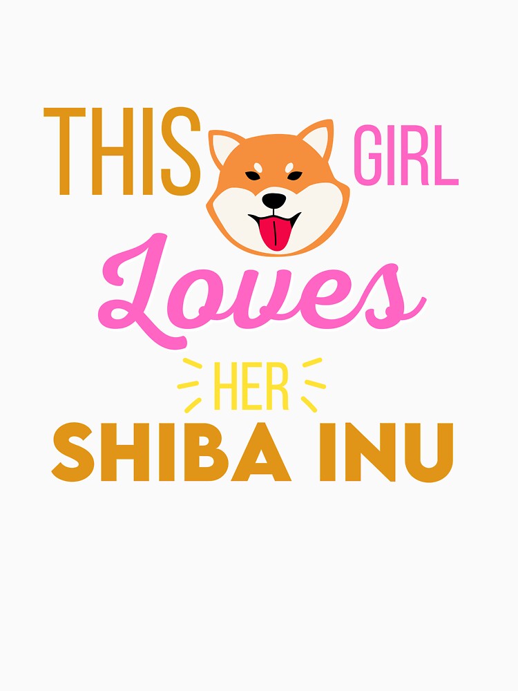 This Girl Loves her Shiba Ino Crypto by WaguinhoTex