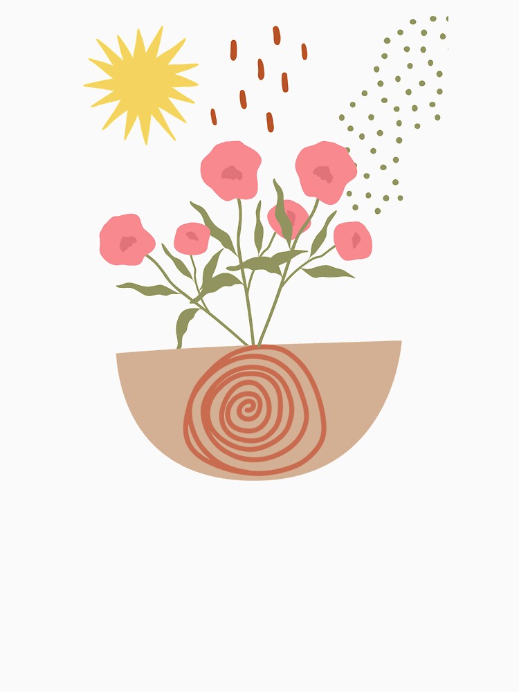 Abstract Roses Minimalist by Favegiftings1