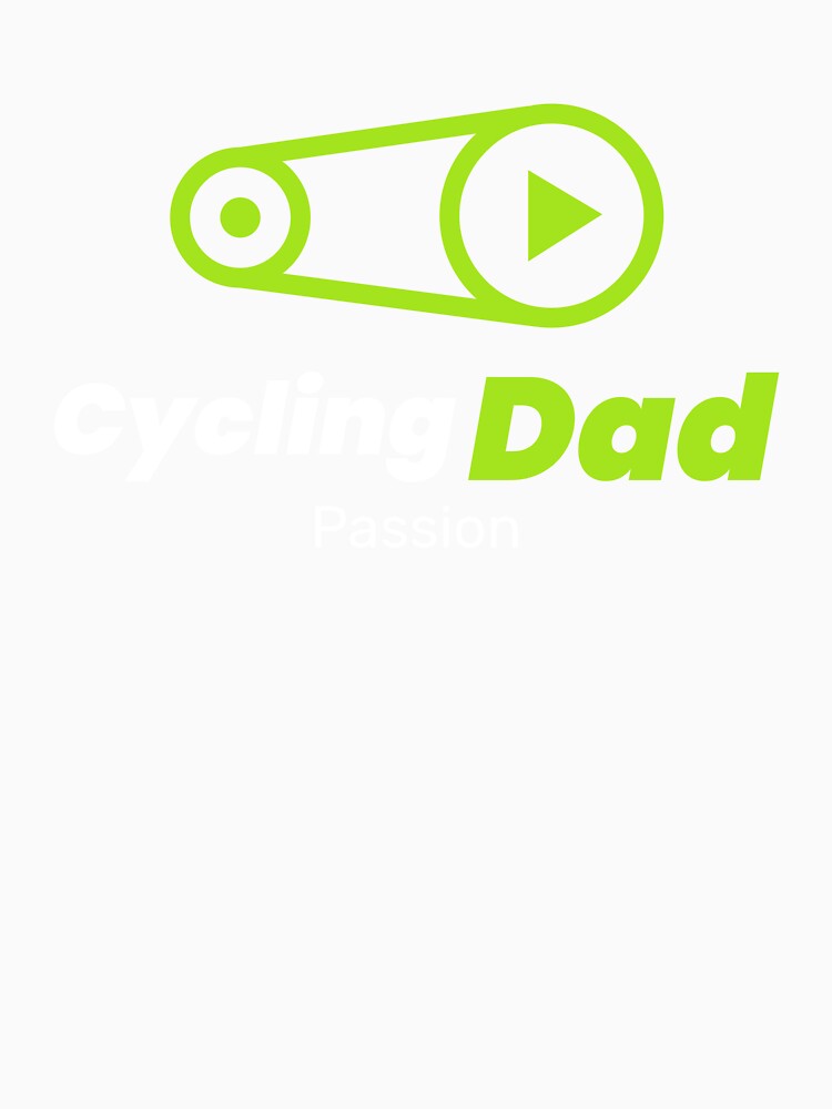Cycling Dad Passion - Dad Cycling by GreyTee