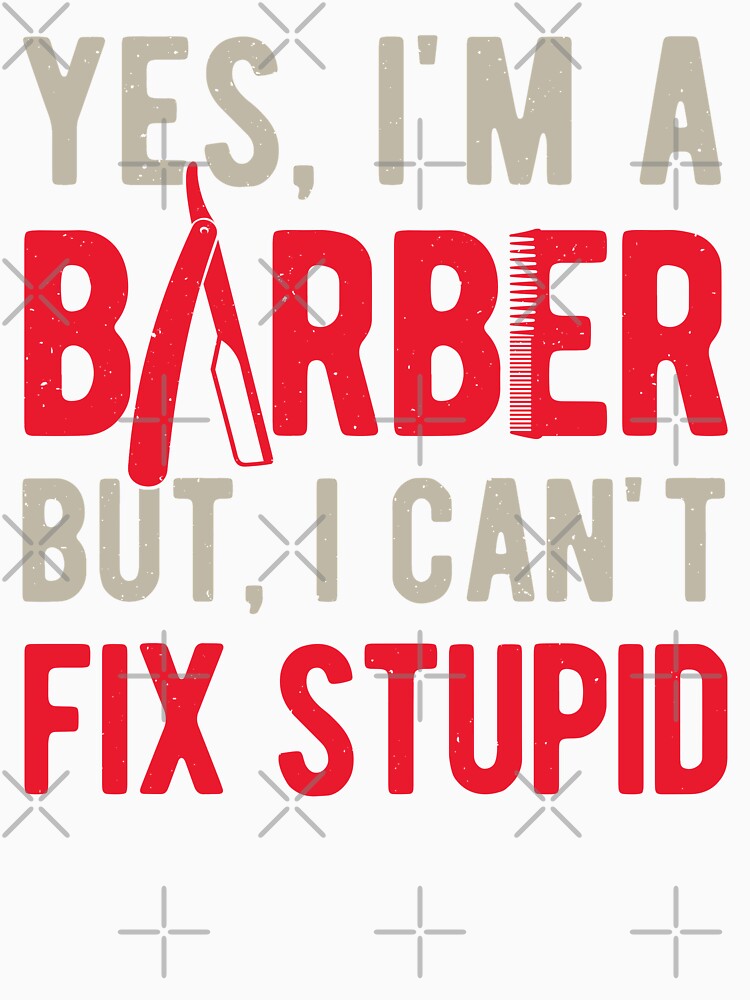 Barber Funny by artworkbyrihen