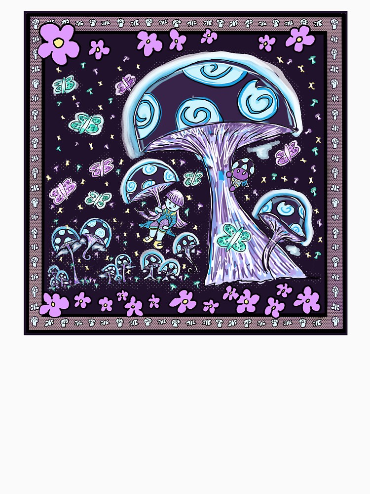 Fairy mushroom forest by SunaraIshi