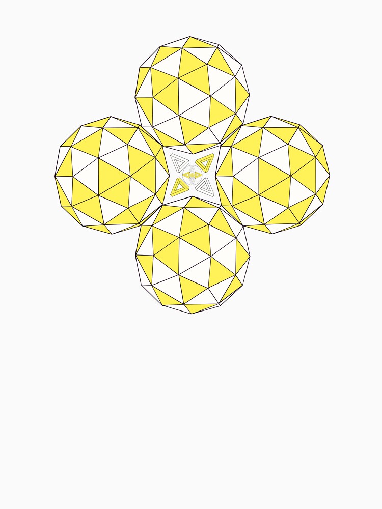 Icosahedron Star (Yg&W) by createVisions