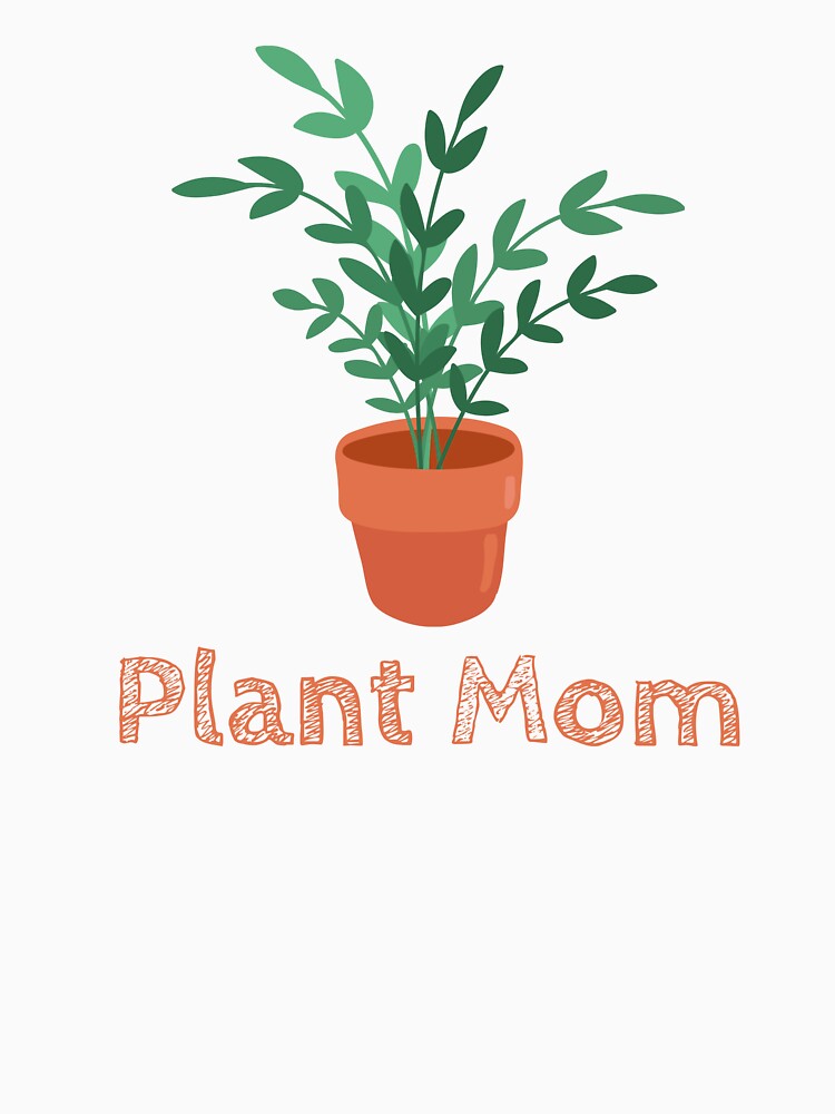 Plant Mom | Orange | House Plants | Plants | Plant Lady | Plant Lover | Gardener | Gardening | Plant on a Stool by ShoniwDesigns