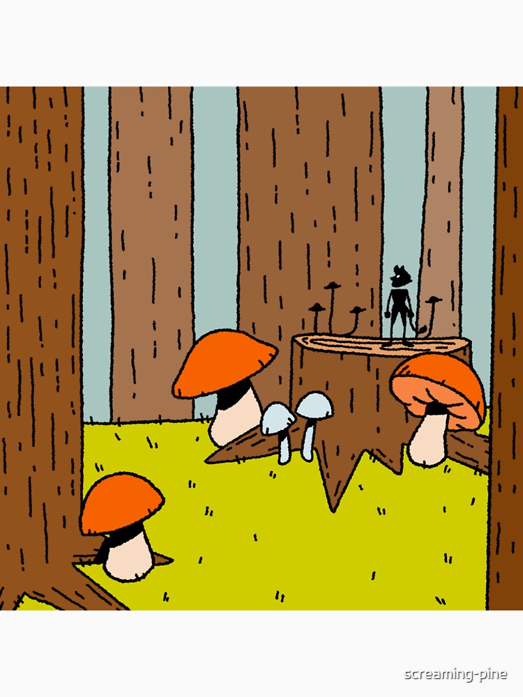 Mushroom forest by screaming-pine