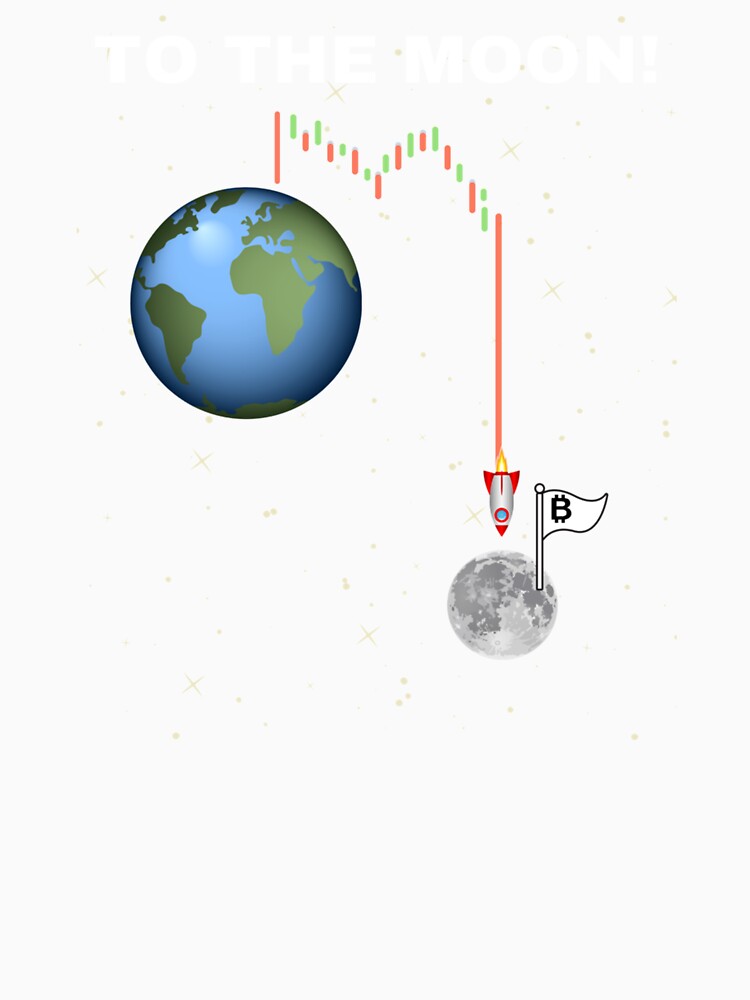 Cryptocurrency crash, Funny To the moon by FunnyAndLoves