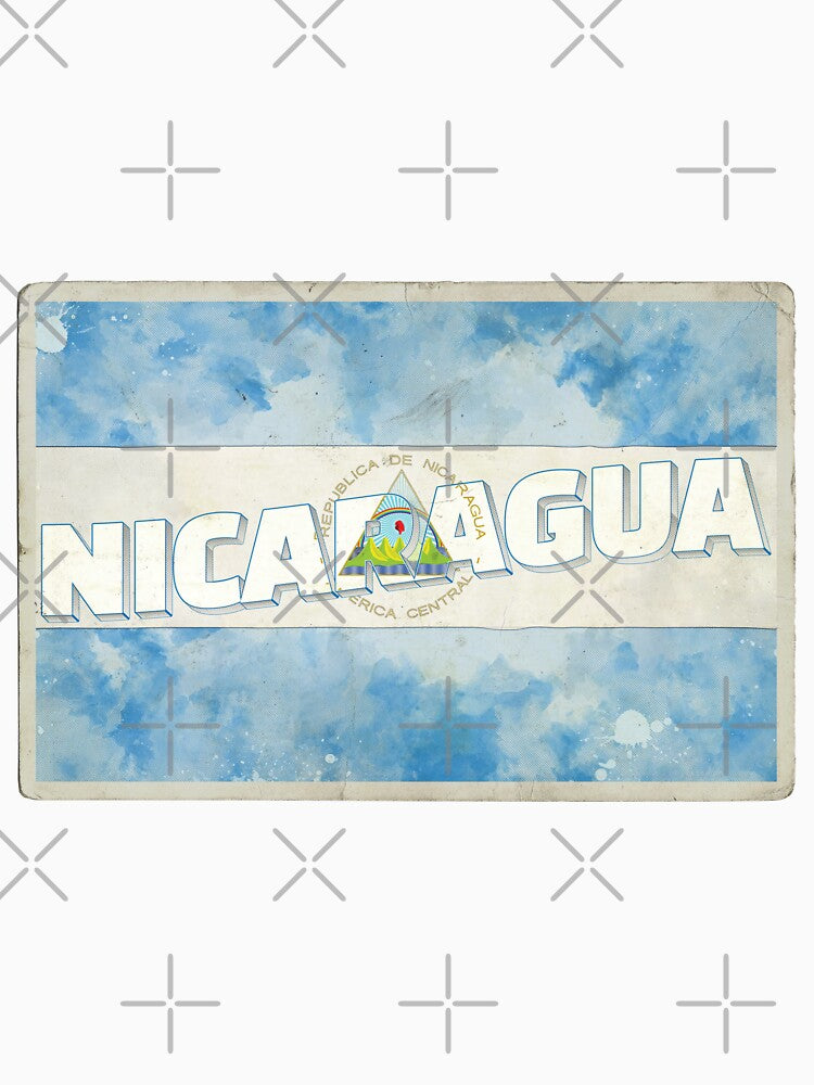Nicaragua Vintage style retro souvenir by DeveloperProp0