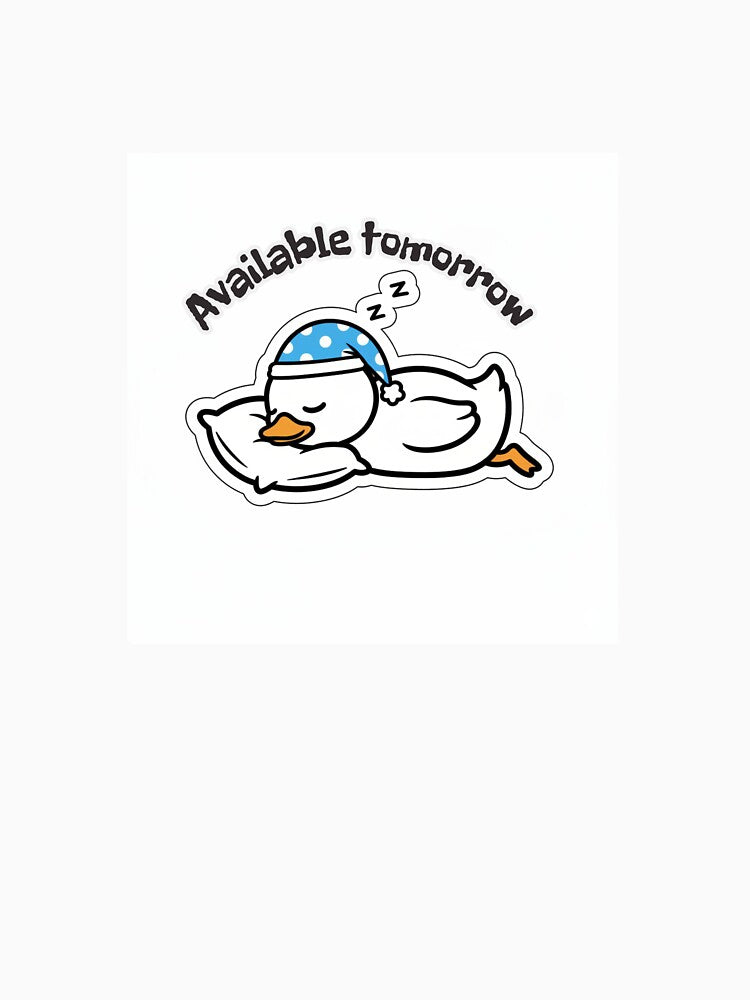 Lazy Sleeping Duck by FDMarts