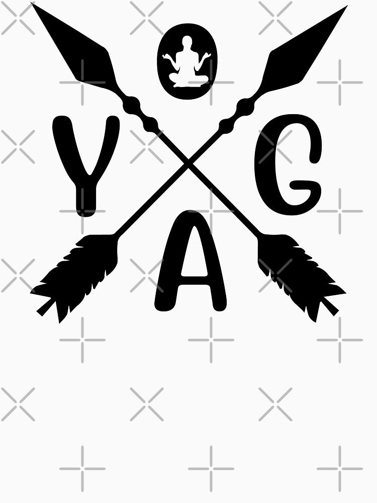 Yoga Quote Yoga Lettering Ethnic Tribal by SoccaTamam