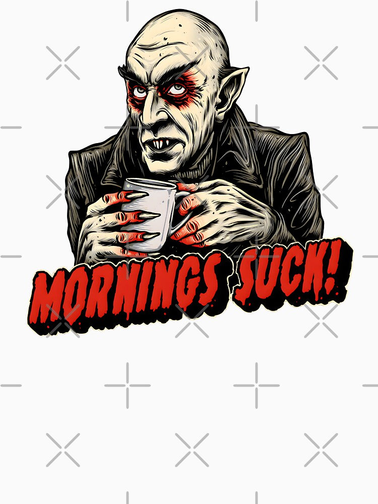 Mornings suck! by MangaCortaTees