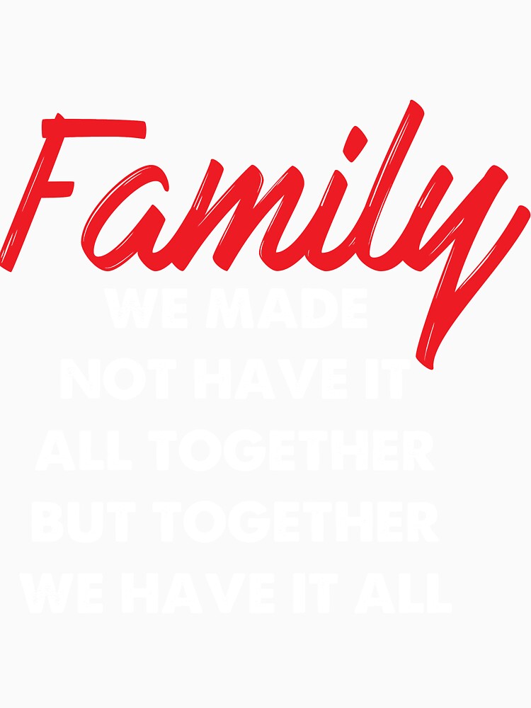 Family we have it all by mmos