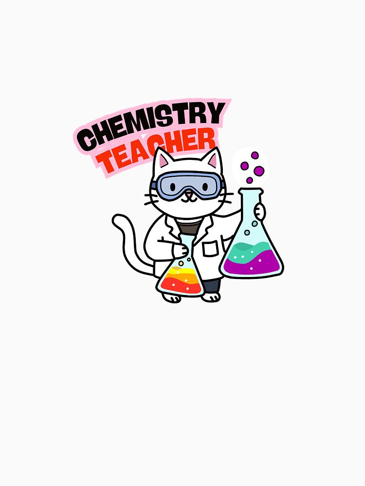 Chemistry Teacher Cat by dedreamers