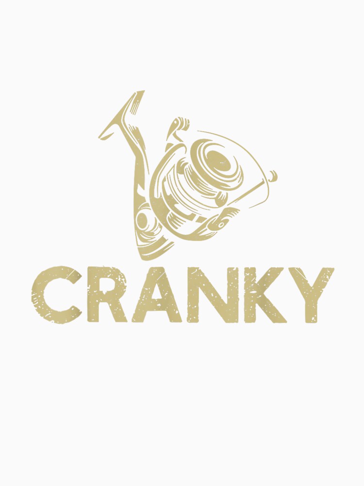 Cranky Fishing Reel by VerdePlantTees