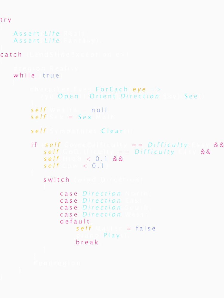 Programming Code Logic Colorful Design | PERFECT GIFT FOR YOU AND FRIENDS by MaryTropfenbaum