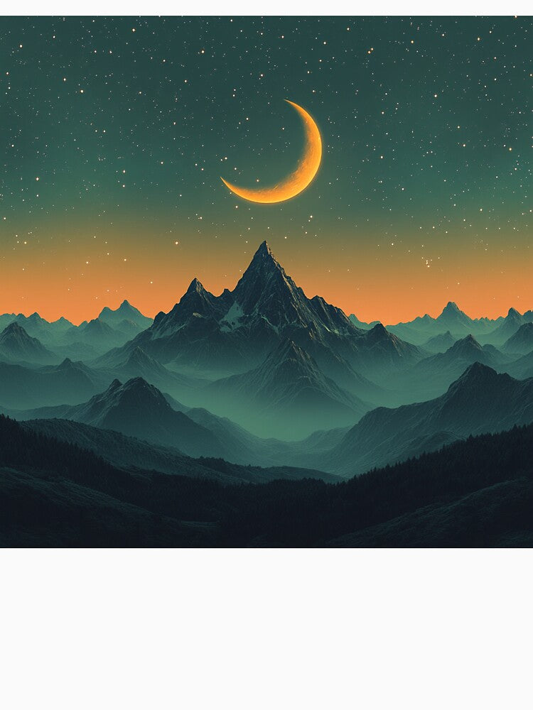 Moonlit Mountain Adventure by Pure_Art