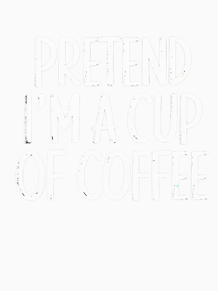 Easy Pretend I'm Cup of Coffee for Halloween by AmparoBoyle