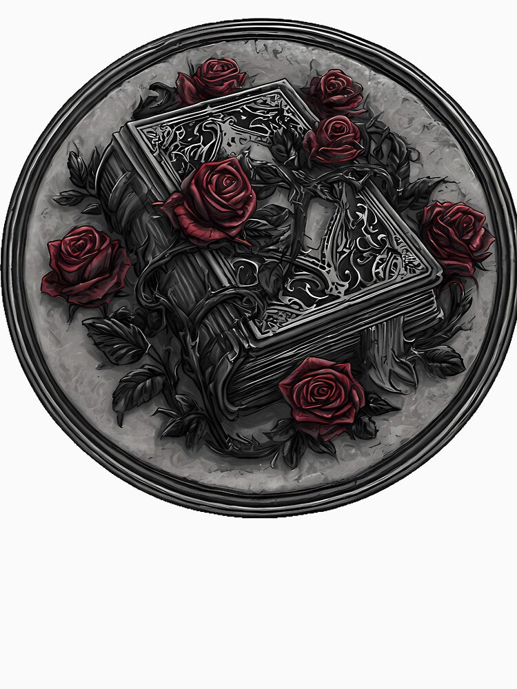 Gothic Grimoire Medallion by IllumeInk