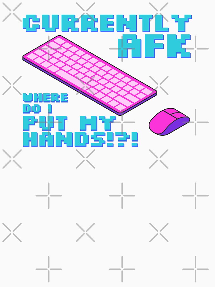 Currently afk, where do I put my hands? by JoseloRochaArt