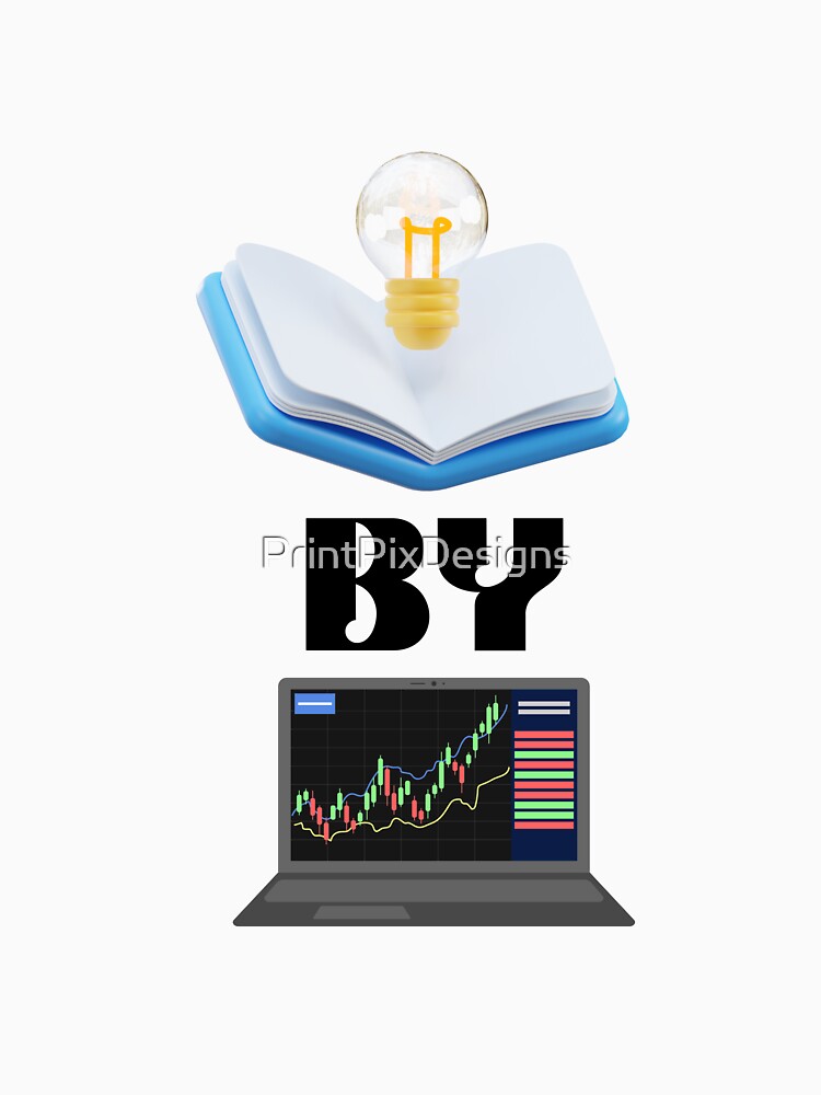 Knowledge Powered by Investment: Crypto Insights, Growth, and Smart Trading Design for Crypto Lovers | Perfect Gift for Investors by PrintPixDesigns