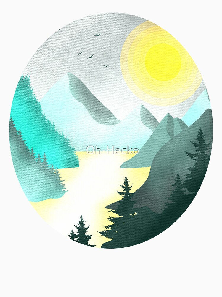Peaceful mountain by Oh-Hecko