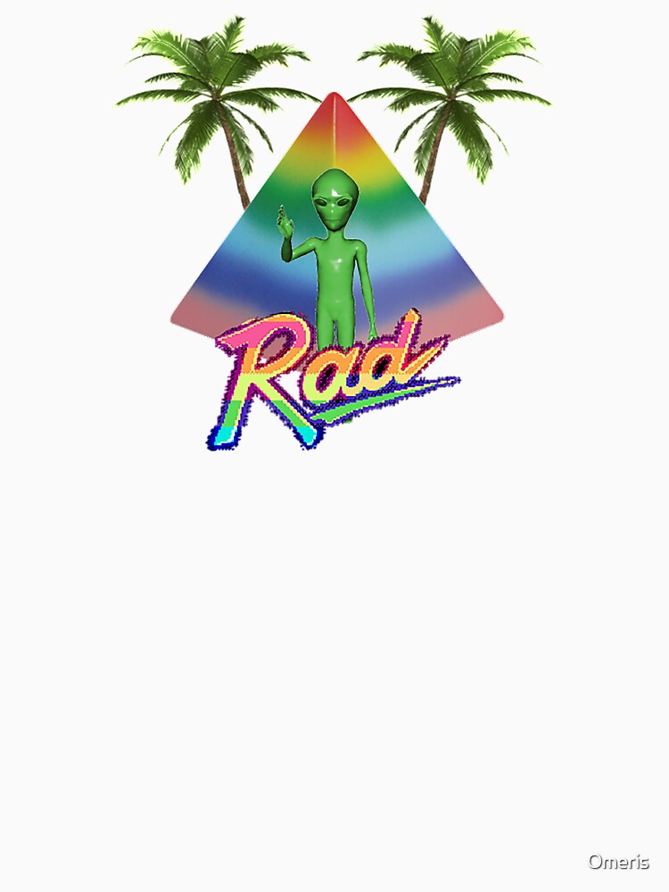 Alien rad vaporwave by Omeris