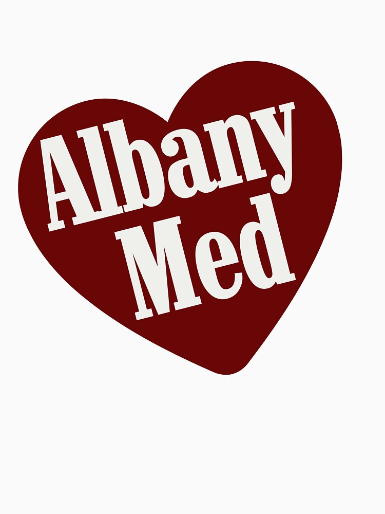 Albany Med Heart Sticker by lailalrawi