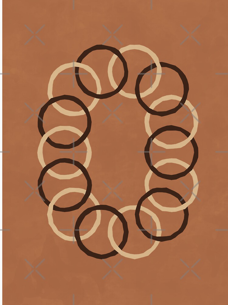 Round Merge - Earth Tones by technicolorable_art