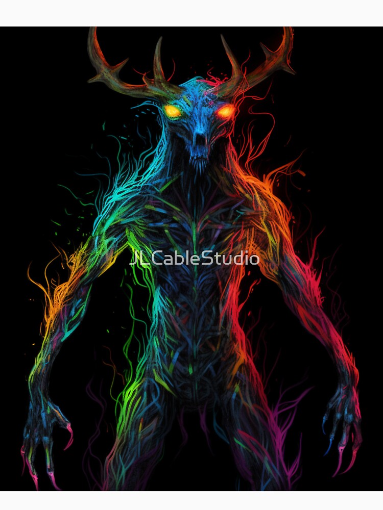 Wendigo - The Malevolent Spirit of Algonquian Lore by JLCableStudio