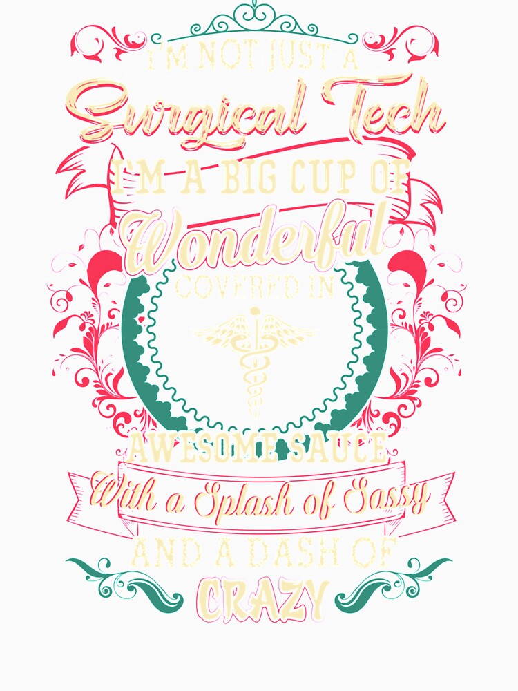 Wonderful Surgical Tech Fitted by HeraDesignCo