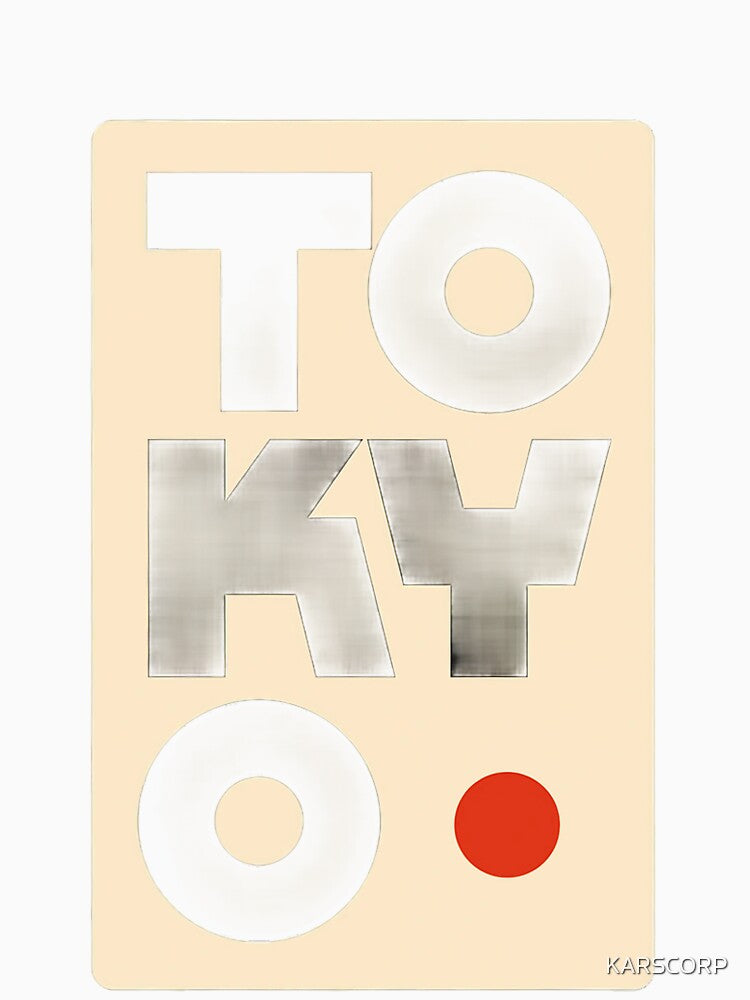 Tokyo Graphic Printed T-Shirt by KARSCORP