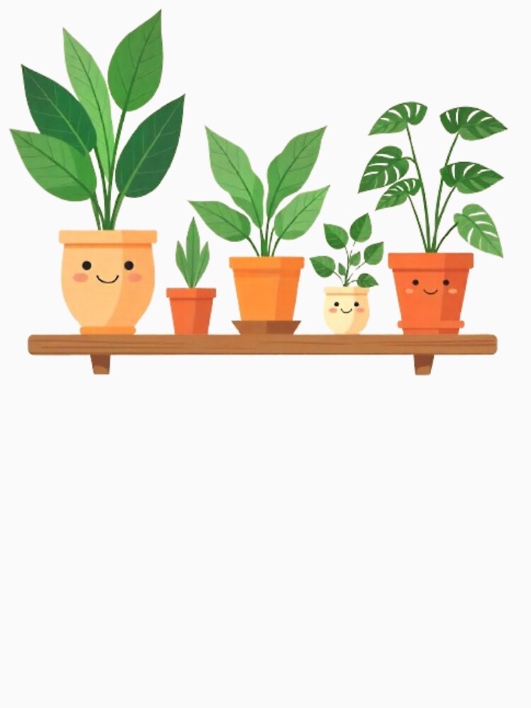 Cute Houseplant Art for Plant Moms Dads and Green Lovers by Mytrustiq