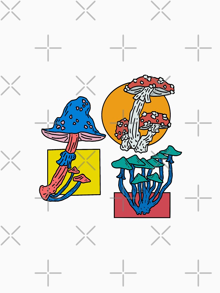Mushroom Pack of Three Designs by ScaredCryptid