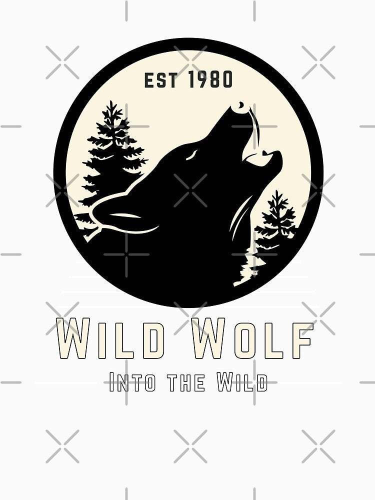 Wild Wolf Into The Wild - Est 1980 by mouad naouiri