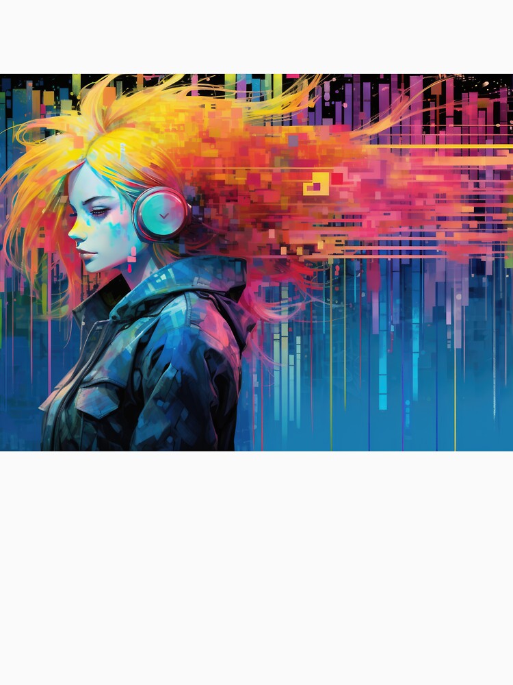 Sandevistan Pickpocket - Cyberpunk Retro Anime Aesthetic by AeonAcademy