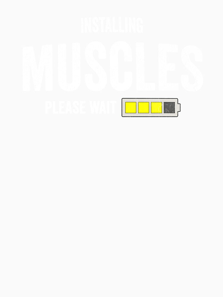 Funny Gym Installing Muscles by HorizonDesignz