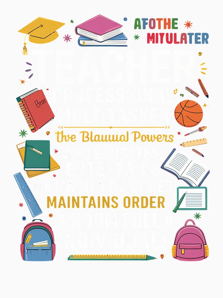 Teacher Definition - Funny Teaching School Teacher 6 by InspiredFoul