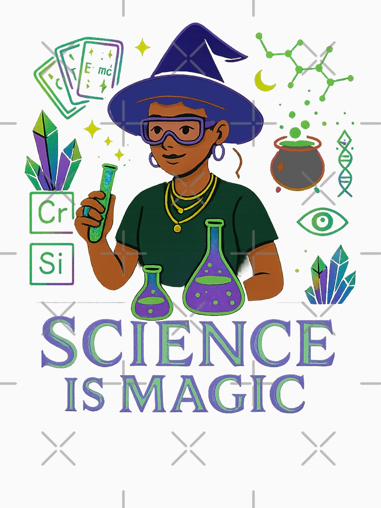 Science Is Magic: Inspiring STEM Artwork for Students & Educators by Feline Rockstars
