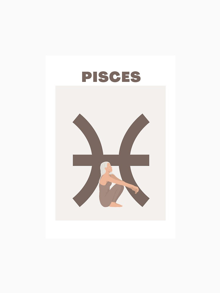Pisces | Zodiac sign illustration by illustratedbye