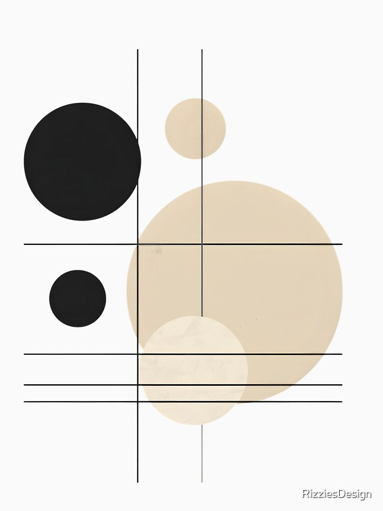 Minimalist Bauhaus Geometry by RizziesDesign