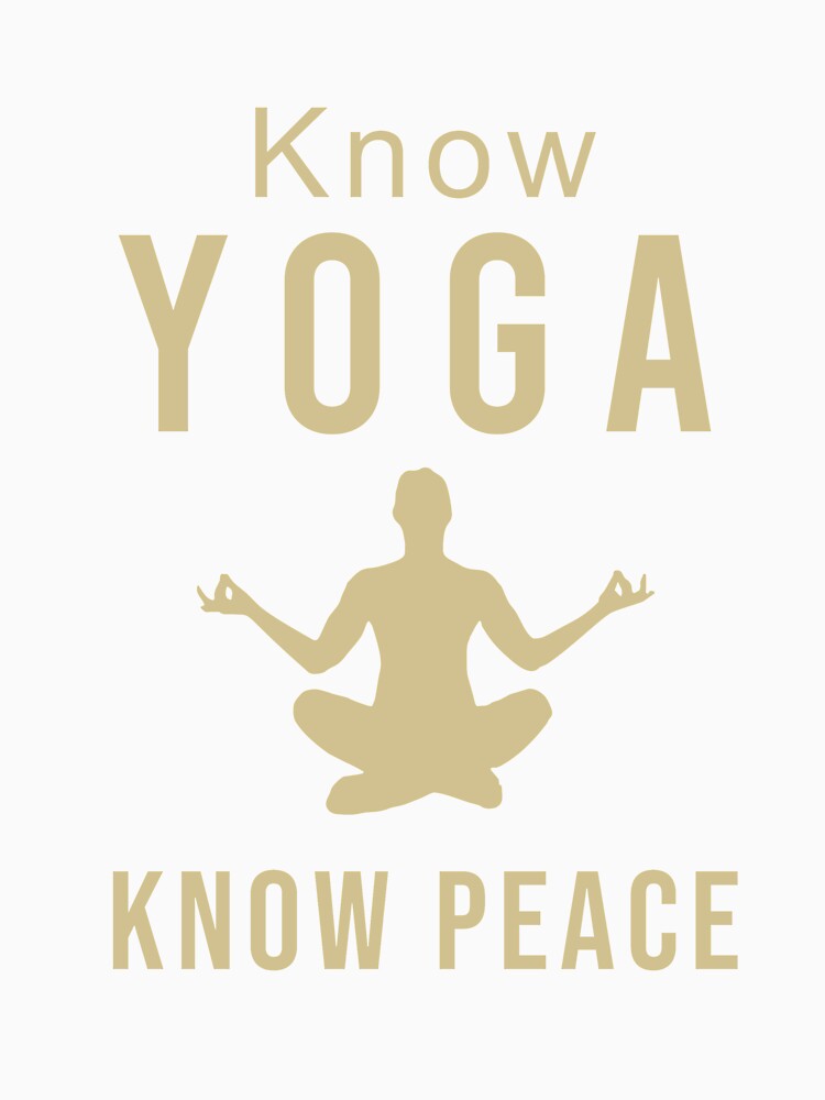 Know yoga know peace by Matheus2001