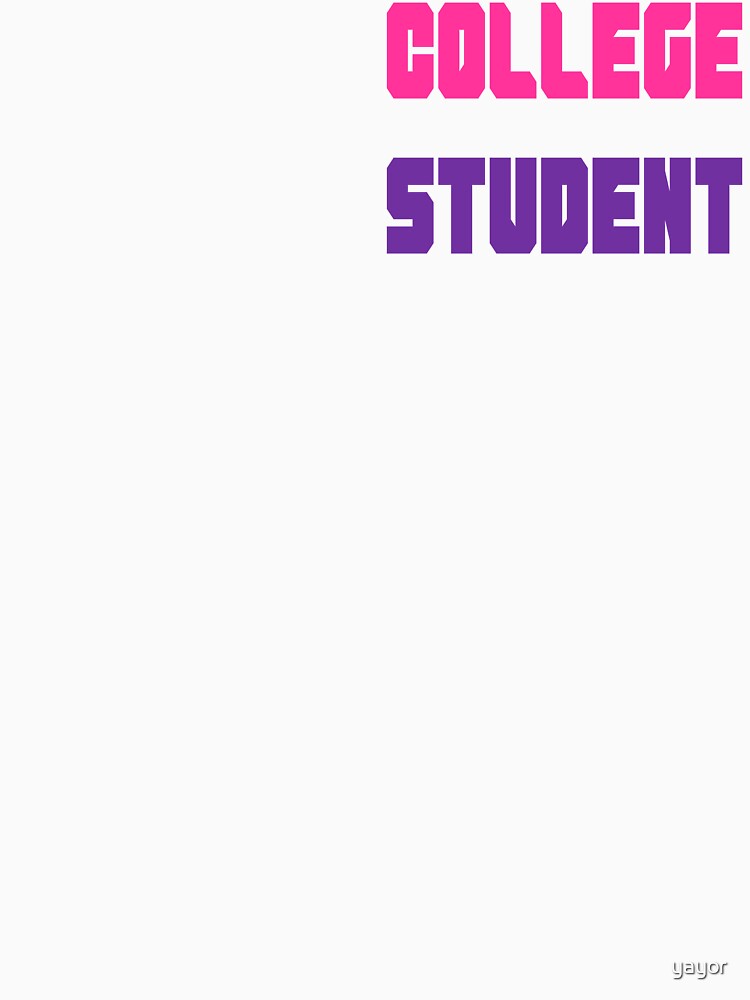 College student by yayor