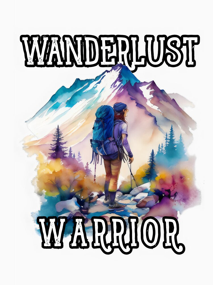 Wanderlust Warrior: Conquering Trails with Nature's Guidance by MillennialVibe