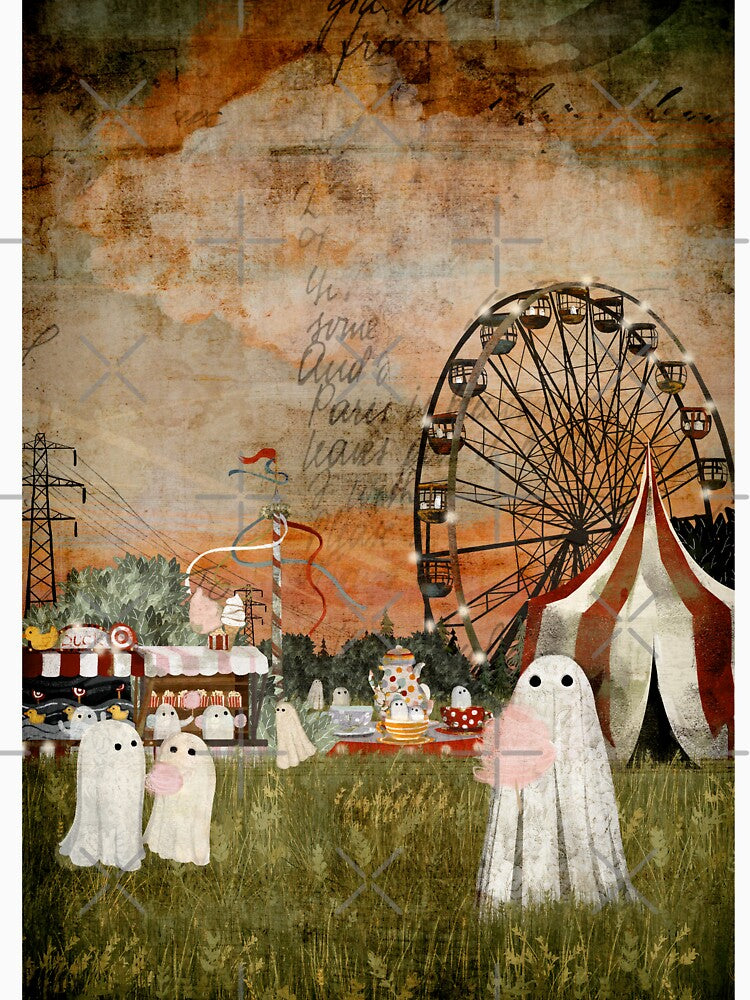 Ghost Fairground by katherineblower