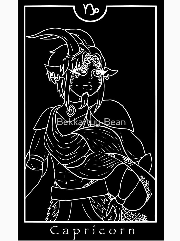 Capricorn Card by Bekkartyy-Bean