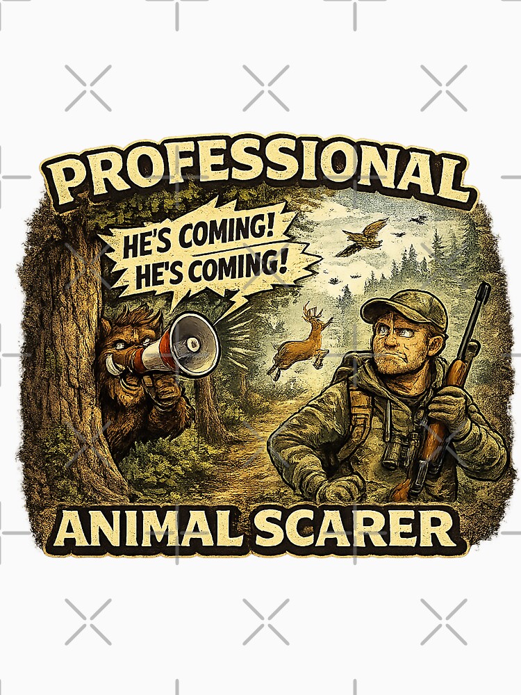 Professional Animal Scarer - Funny Hunting Design by C6S5M