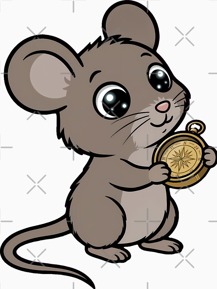 Mouse With Compass by pumsquare