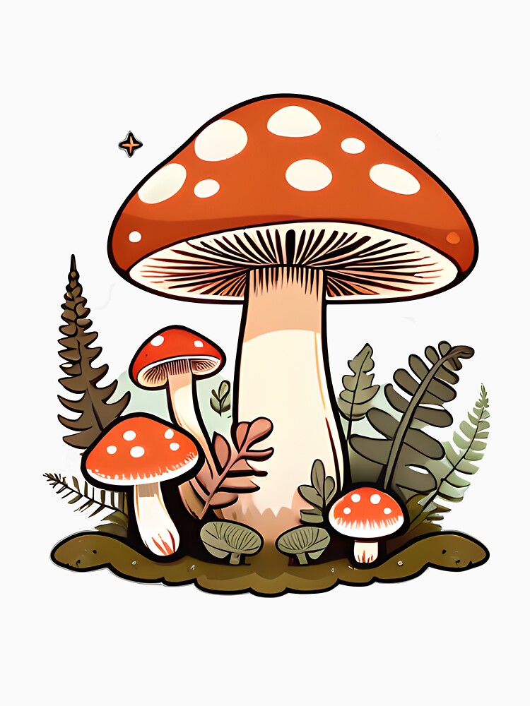 Cottagecore Mushroom by SlyFenrir