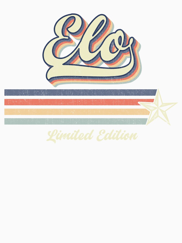 Elo Retro Stripes Limited Edition Design by delunear1718